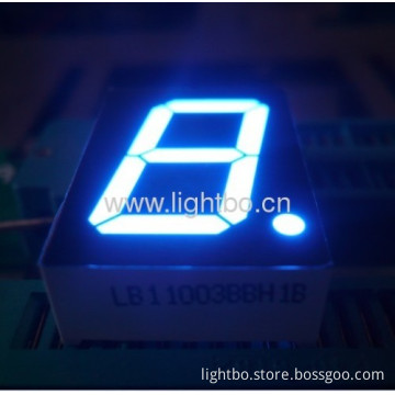 Ultra Blue 1-inch Common Anode Single Digit 7 Segment Led Display 
